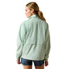 10071264 Ariat Women's Whisper Pullover Jacket - Silt Green