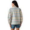10071266 Ariat Women's Whisper Pullover Jacket - Sunset Serape Stripe