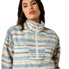 10071266 Ariat Women's Whisper Pullover Jacket - Sunset Serape Stripe