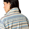 10071266 Ariat Women's Whisper Pullover Jacket - Sunset Serape Stripe