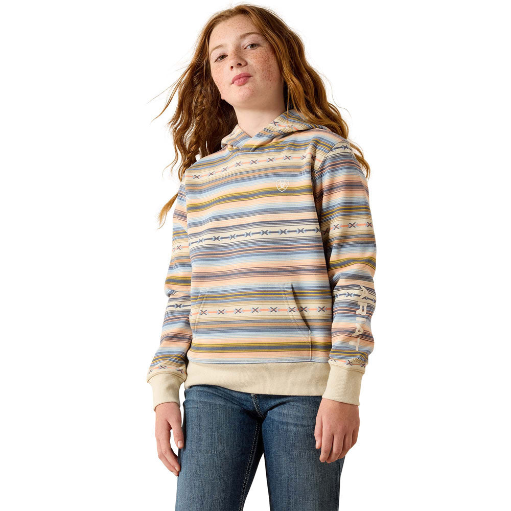 10071275 Ariat Girls 2.0 Hoodie - Multicolor Serape