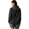 10071460 Ariat Women's Logo 2.0 Hoodie - Charcoal Heather
