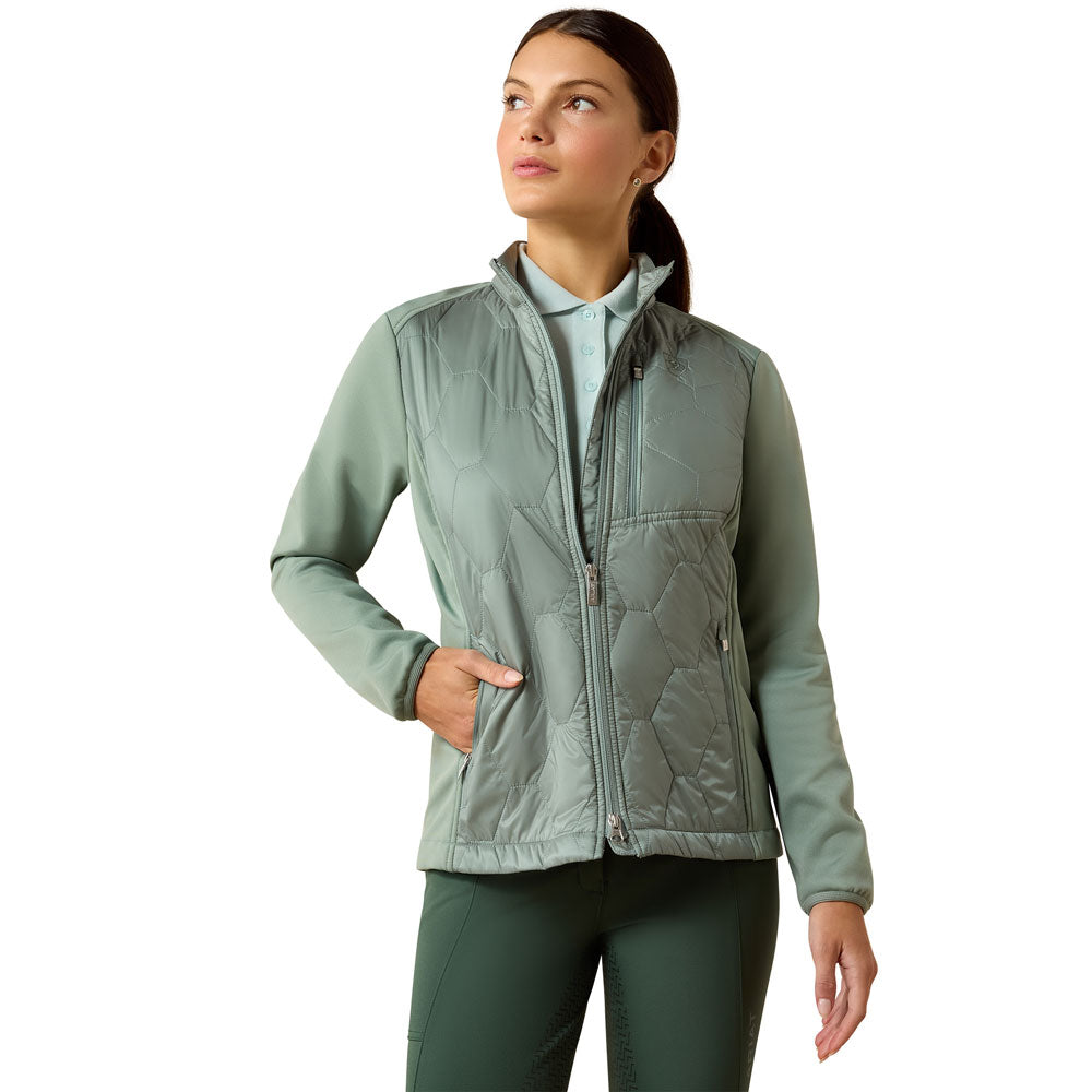 10071502 Ariat Women's Fusion Insulated Jacket - Chinois Green