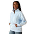 10071504 Ariat Women's Foundation Logo 1/2 Zip Sweatshirt - Nantucket Breeze