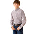 10071679 Ariat Boys' Philly Long Sleeve Buttondown Shirt - Excalibur Geo Print