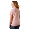 10071703 Ariat Girls' Southwest Sunset Short Sleeve T-Shirt - Dusty Rose