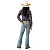 10072970 Ariat Girls' Maeve Boot Cut Jeans - Colorado