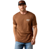10073411 Ariat Men's Ariat Quality Wood States Classic Fit T-Shirt - Soft Silt