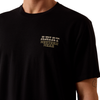10073418 Ariat Men's Country and Western Lockup Classic Fit T-Shirt - Black