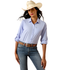 10073446 Ariat Women's VentTEK Long Sleeve Western Shirt - Baby Lavender