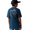 10073456 Ariat Boys' Drop Down Eagle Short Sleeve T-Shirt - Key Largo