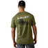 10073458 Ariat Men's Made For Farmer Classic Fit T-Shirt - Four Leaf Clover