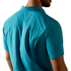 10073464 Ariat Men's VentTEK Outbound Fitted Shirt - Blue Moon