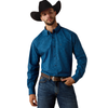 10073535 Ariat Men's Niven Classic Fit Long Sleeve Shirt - Key Largo Scroll Print