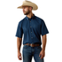 10073616 Ariat Men's Lightweight Twill Classic Fit Short Sleeve Shirt - Key Largo