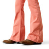 10073761 Ariat Girls' Ella Flare Jeans - Peach
