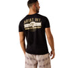 10073958 Ariat Men's Ariat Banner Badge Short Sleeve T-Shirt - Black