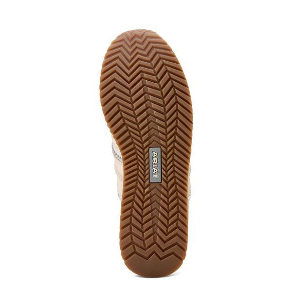 10074397 Ariat Women's Ranch Runner Shoe - Buttercream