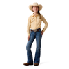 10074779 Ariat Girls' Tammy Trouser Jeans - Ashland