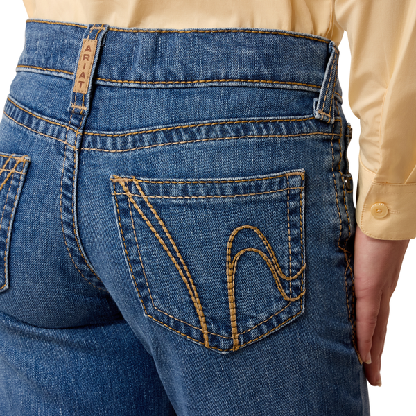 10074779 Ariat Girls' Tammy Trouser Jeans - Ashland