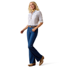 10074786 Ariat Women's High Rise Daisy Slim Trouser Jeans - Rinse