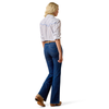 10074786 Ariat Women's High Rise Daisy Slim Trouser Jeans - Rinse
