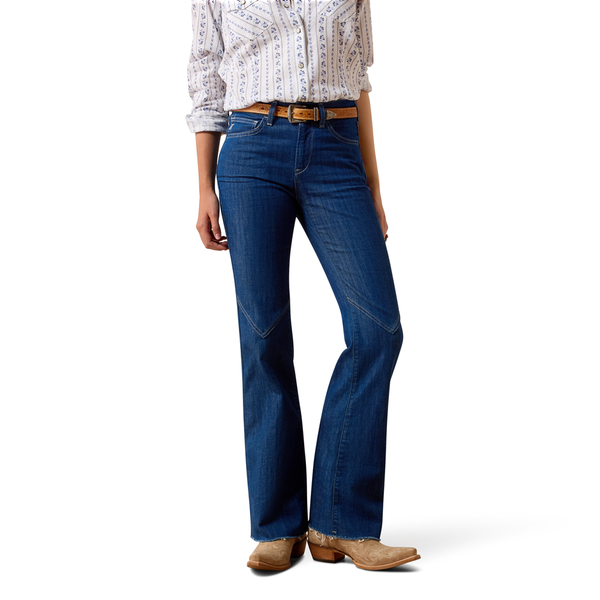 10074786 Ariat Women's High Rise Daisy Slim Trouser Jeans - Rinse
