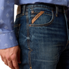 10074795 Ariat Men's M7 Slim Adam Classic Rise Straight Leg Jeans - Istanbul