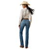 10074825 Ariat Women's High Rise Lyra Boot Cut Jeans - Belfair
