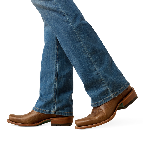 10074825 Ariat Women's High Rise Lyra Boot Cut Jeans - Belfair