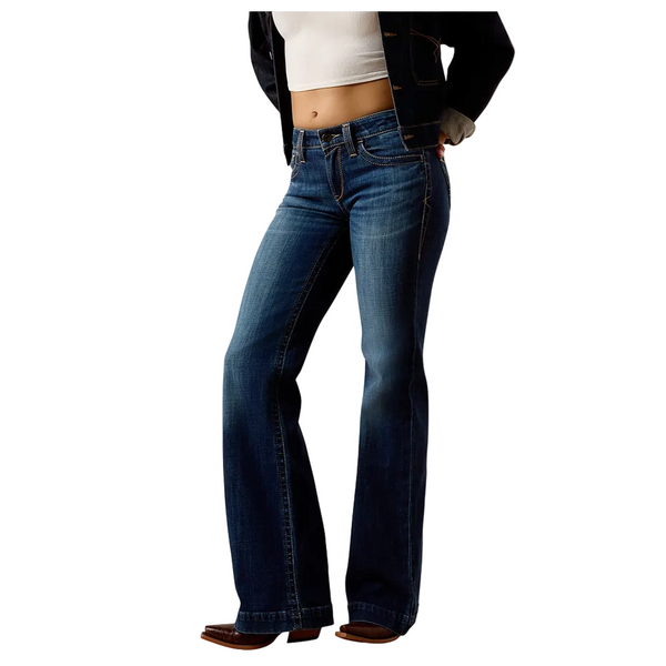 10074828 Ariat Women's Perfect Rise Kahlani Trouser Jeans - Berryessa