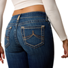 10074828 Ariat Women's Perfect Rise Kahlani Trouser Jeans - Berryessa
