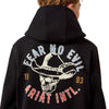 10074909 Ariat Boys' Stitched Skull Hoodie - Black