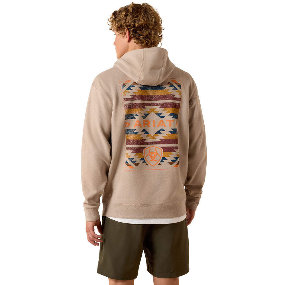 10074912 Ariat Men's Tapiz Zapoteco Hoodie - Beige
