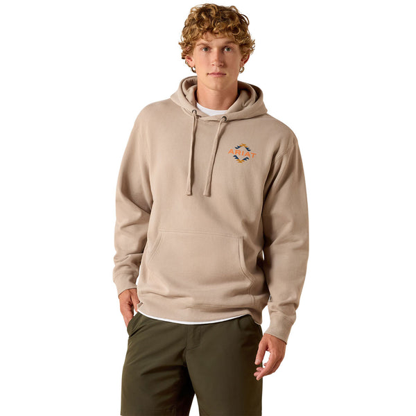 10074912 Ariat Men's Tapiz Zapoteco Hoodie - Beige