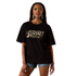 10076382 Ariat Women's Boot Logo Short Sleeve T-Shirt - Black
