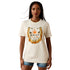 10076397 Ariat Women's Lucky Shoe Short Sleeve T-Shirt - Ivory