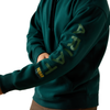 10079042 Ariat Men's Rebar Workman Graphic Hoodie - Ponderosa Pine/Black