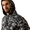 10079108 Ariat Men's Rebar Workman Graphic Hoodie - Camo/Grey