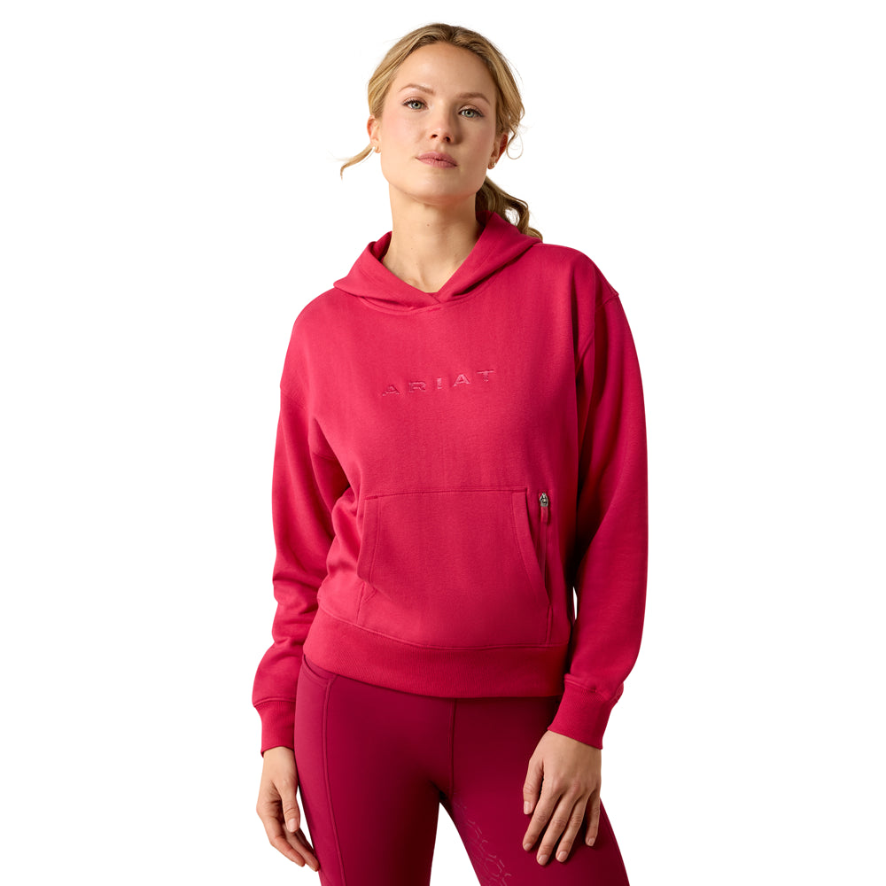 10079161 Ariat Women's Martine Hooded Sweatshirt - Granita