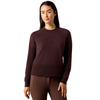 10079217 Ariat Women's Martine Sweatshirt - Chocolate Plum
