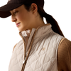 10079220 Ariat Women's Ashley 2.0 Insulated Vest - Chateau Grey
