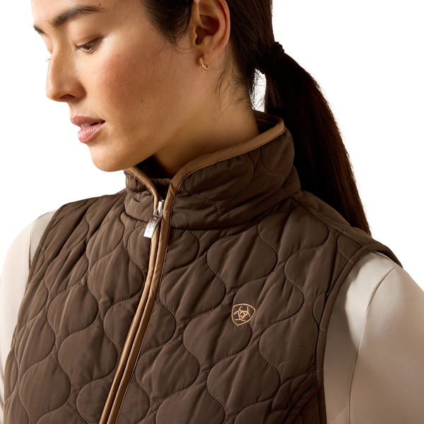 10079229 Ariat Women's Ashley 2.0 Insulated Vest - Earth
