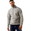 10079250 Ariat Men's Caldwell 1/4 Zip Sweater - Nulla Heather