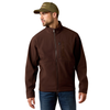 10079279 Ariat Men's Chest Logo Softshell Jacket - Mole