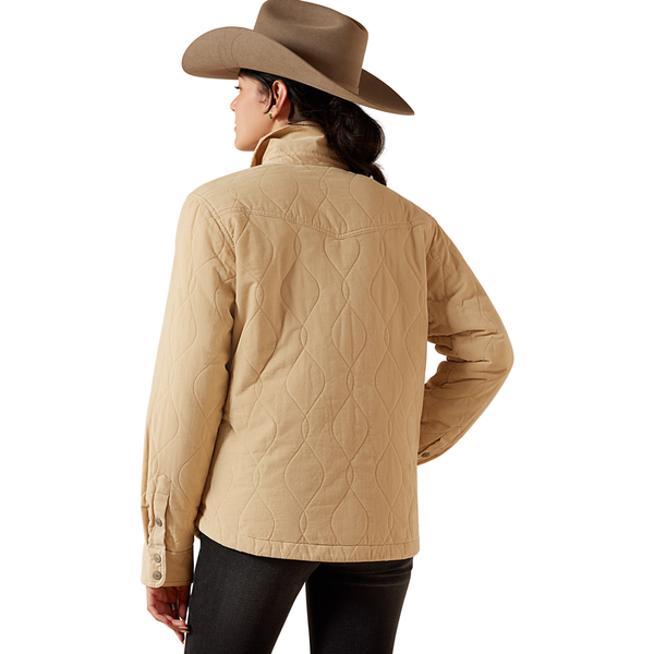 10079340 Ariat Women's Obispo Lightweight Insulated Jacket - Irish Cream