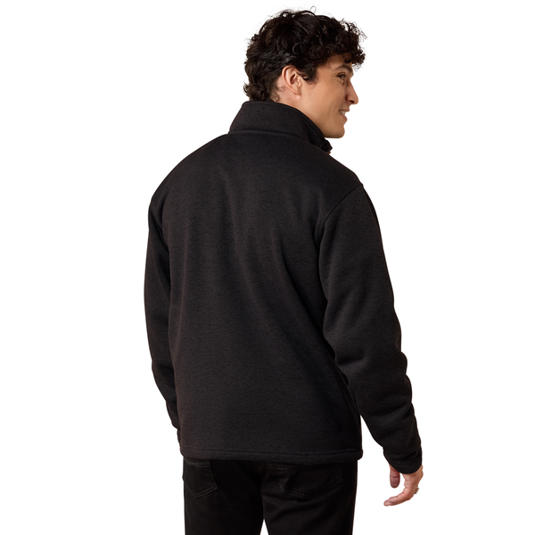 10079348 Ariat Men's Caldwell 1/4 Button Sweater - Phantom
