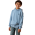 10079362 Ariat Boys Logo Hoodie - Light Denim