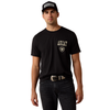 10079500 Ariat Men's Cowboy Way Up Short Sleeve T-Shirt - Black