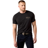 10079502 Ariat Men's Monument Gaucho Short Sleeve T-Shirt - Black